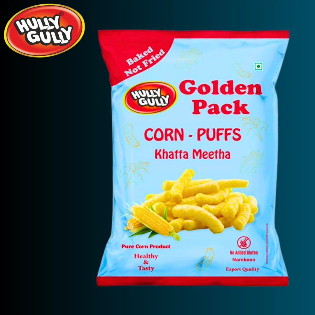 Hully Gully Khatta Meetha | Large Pack 130g | The Snack Pause