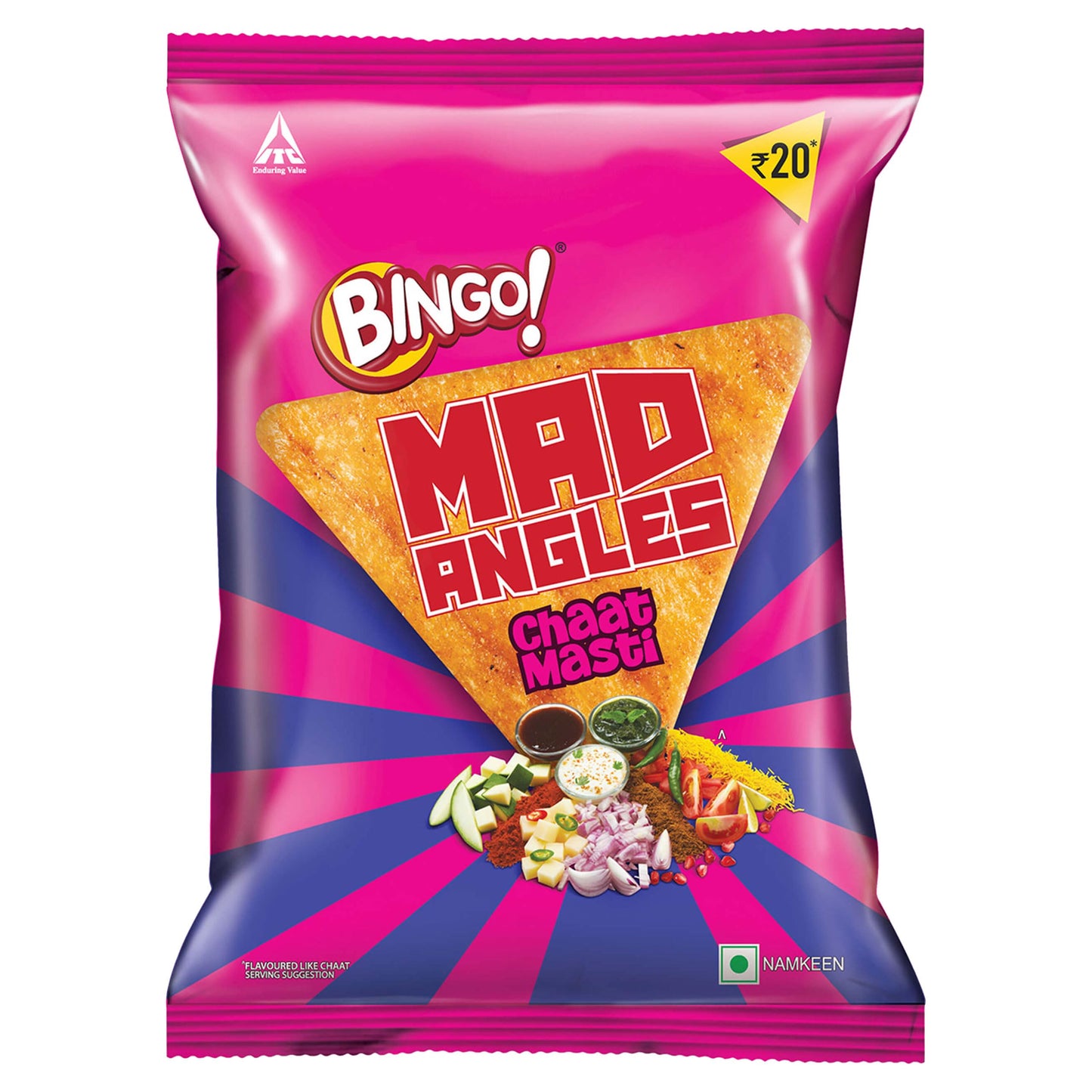 Bingo Mad Angles ( Chaat Masti ) Indian Flavour