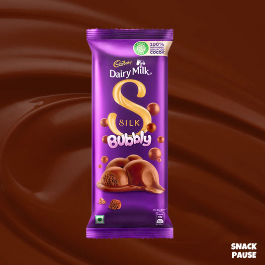 Cadbury Silk Bubbly | Imported from India | The Snack Pause