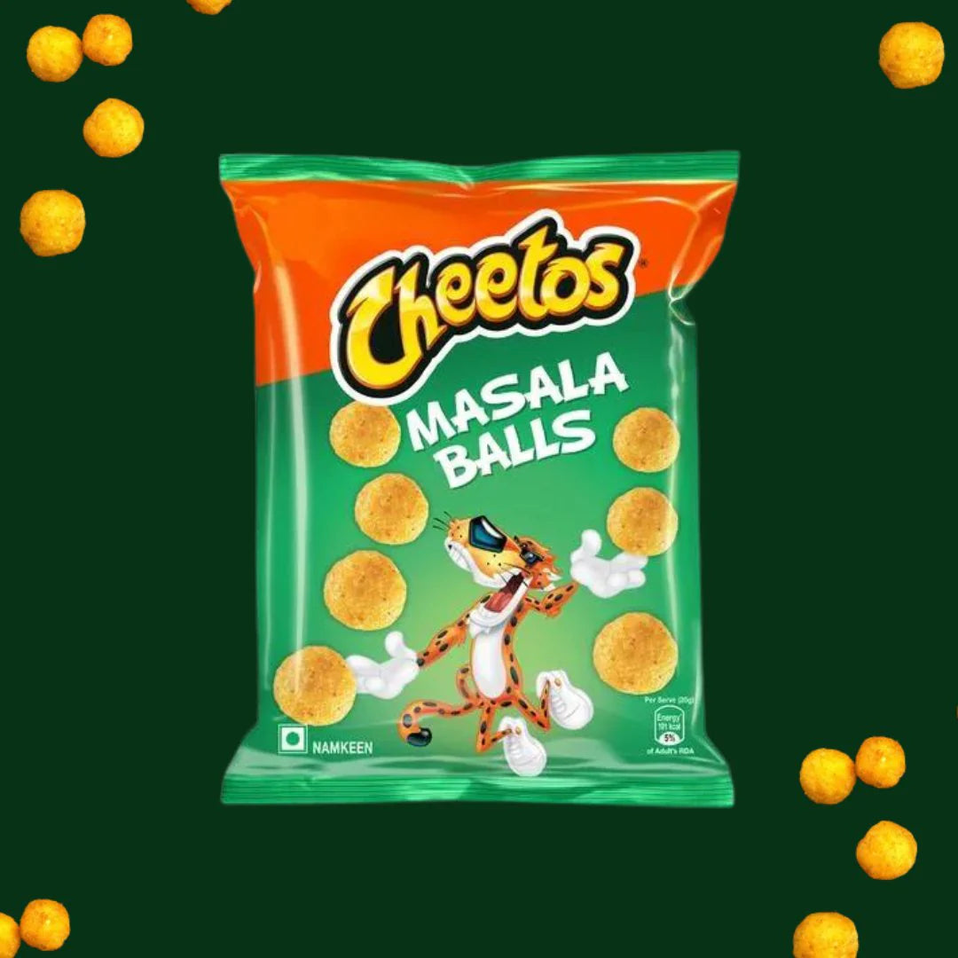 Cheetos Masala Balls | Imported Indian Puff Balls