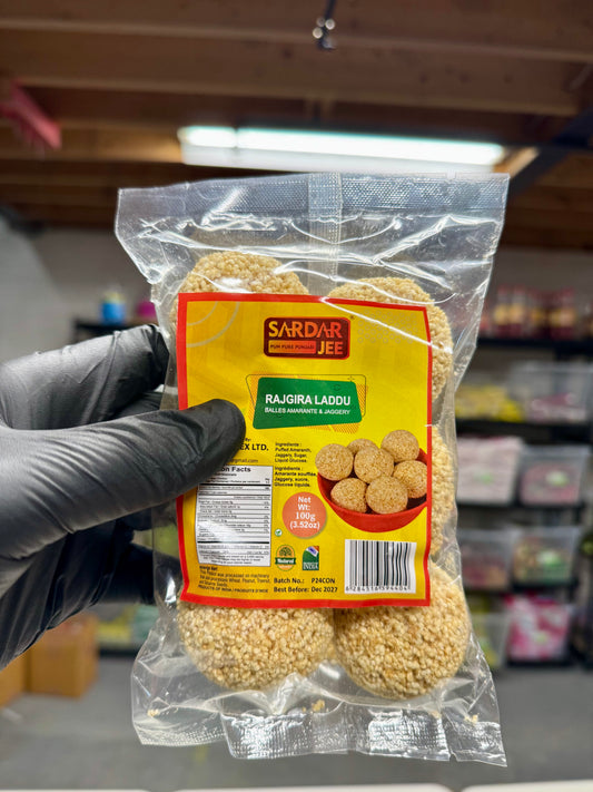 Rajgira Ladu ( Pack of 6 ) 100g | The Snack Pause