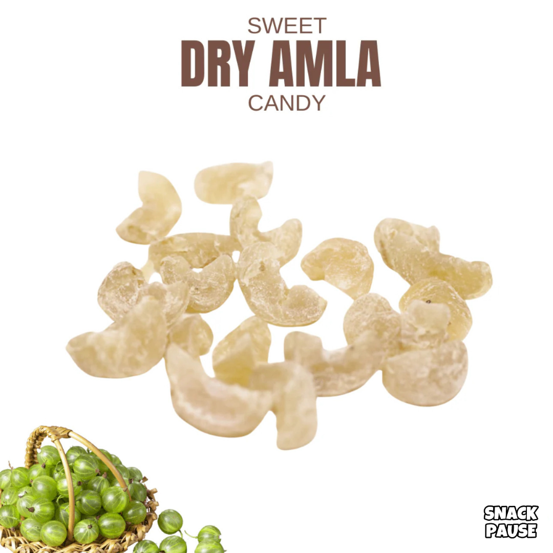 Sweet Dry Amla Candy | 200g pack | Imported From India