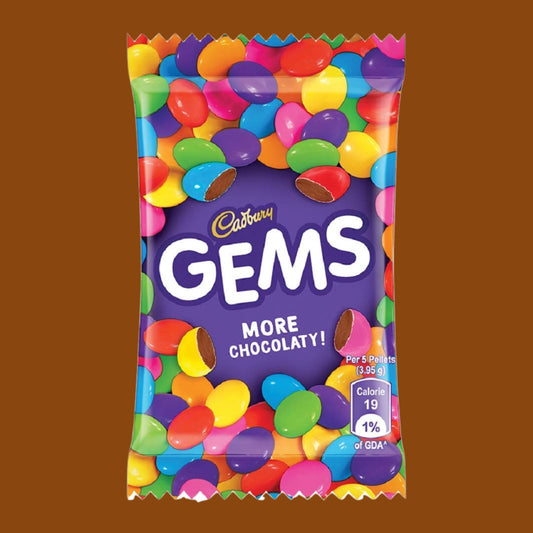 Cadbury Gems | Pack of 10 | The Snack Pause