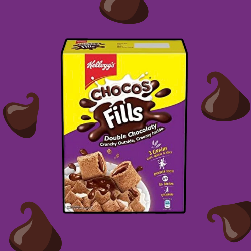 Kellogg's CHOCOS FILLS | 250g Box | Imported Indian Cereal
