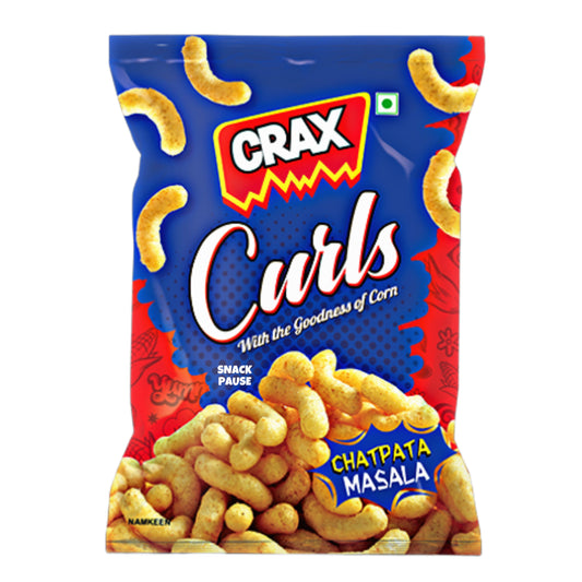 Crax Curls | 20Rs BIG PACK | The Snack Pause