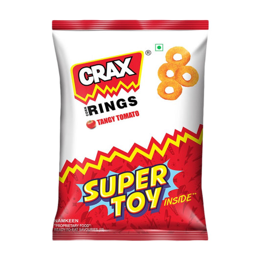 CRAX RINGS TANGY TOMATO | Imported Indian Puff Rings