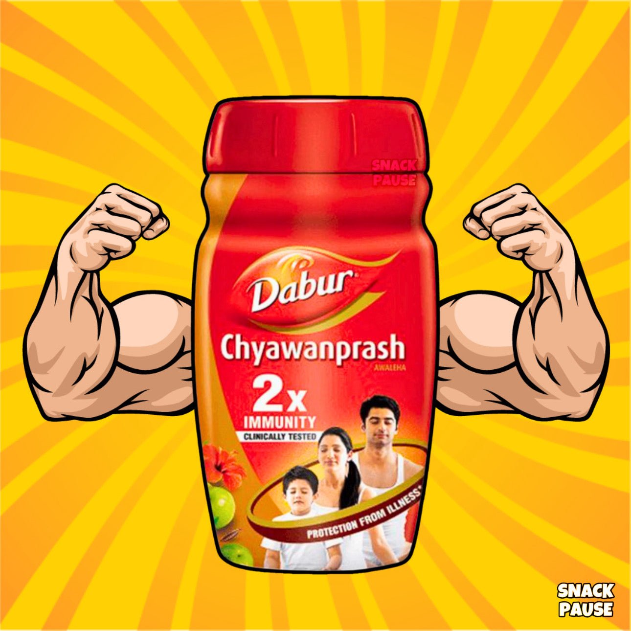 Dabur Chyamanprash | 1kg pack | The Snack Pause