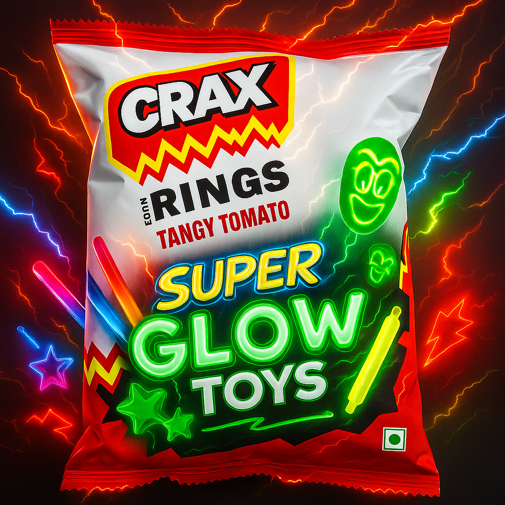 CRAX RINGS TANGY TOMATO | Imported Indian Puff Rings