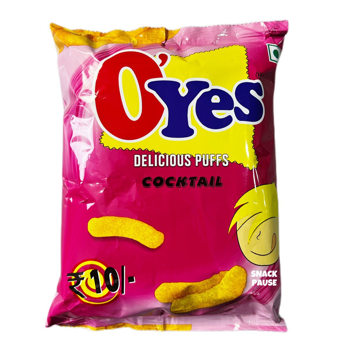Oyes Risco Oyes Cocktail | 10Rs Pack | Imported Indian Puffs – The Snack Pause