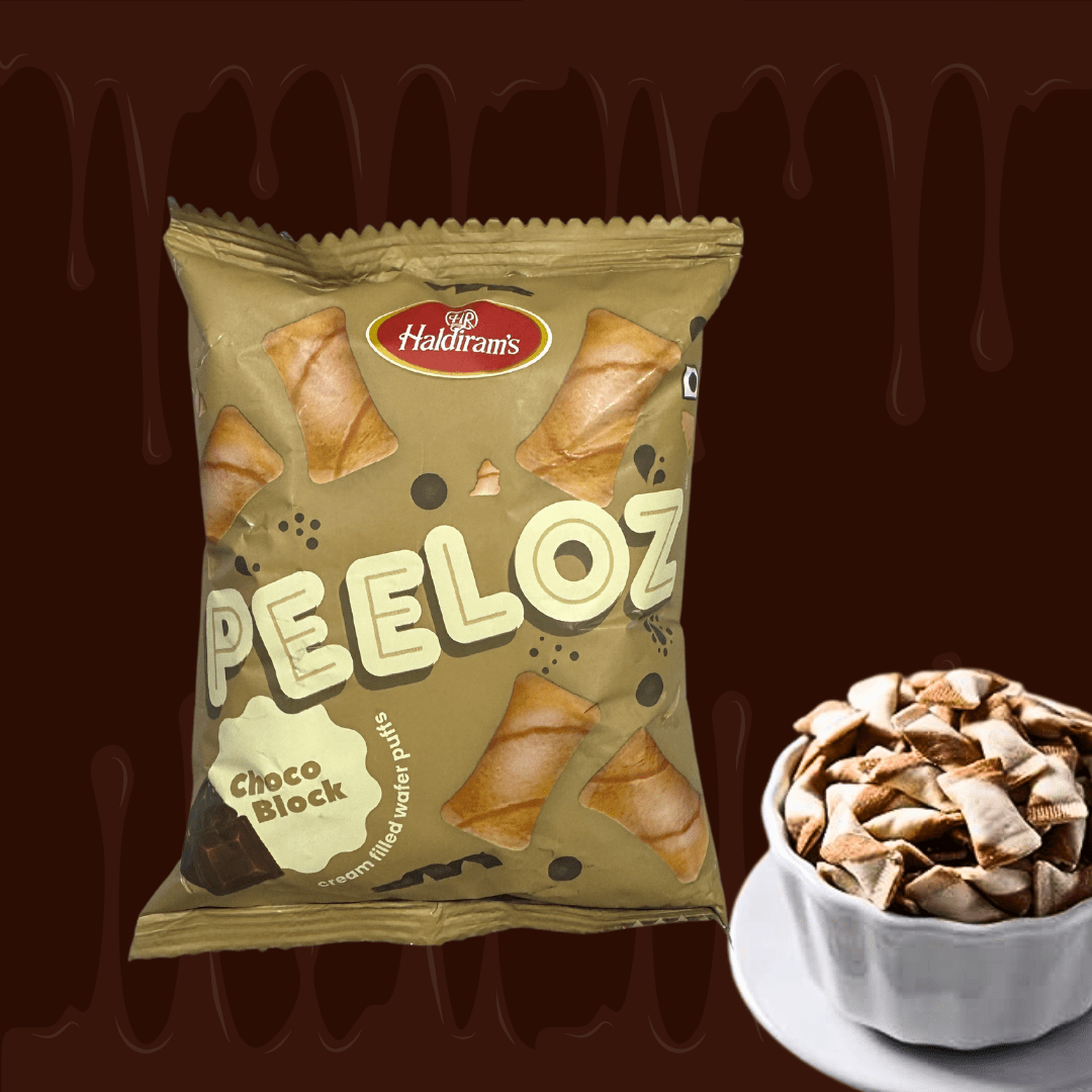 Choco Block Haldiram Peeloz Choco Block | 10Rs Pack | The Snack Pause