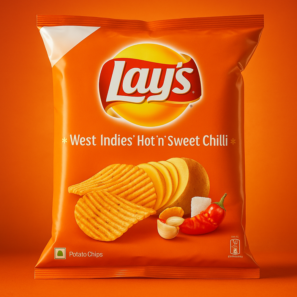 Lays Hot & Sweet Chilli | 20 Rs Pack