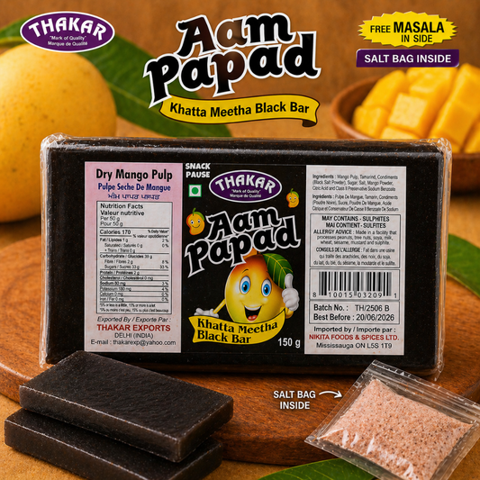 BLACK MANGO PAPAD | 150g BIG PACK