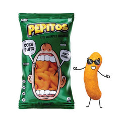 Pepitos Corn Puffs - Minty Pudina-XXL Party Pack -140g