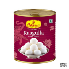 Haldiram Spongy Rasgulla | 1Kg Jar | The Snack Pause