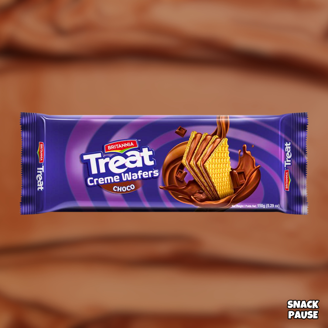 Britannia Treat Chocolate | 150g | Imported Indian Wafers