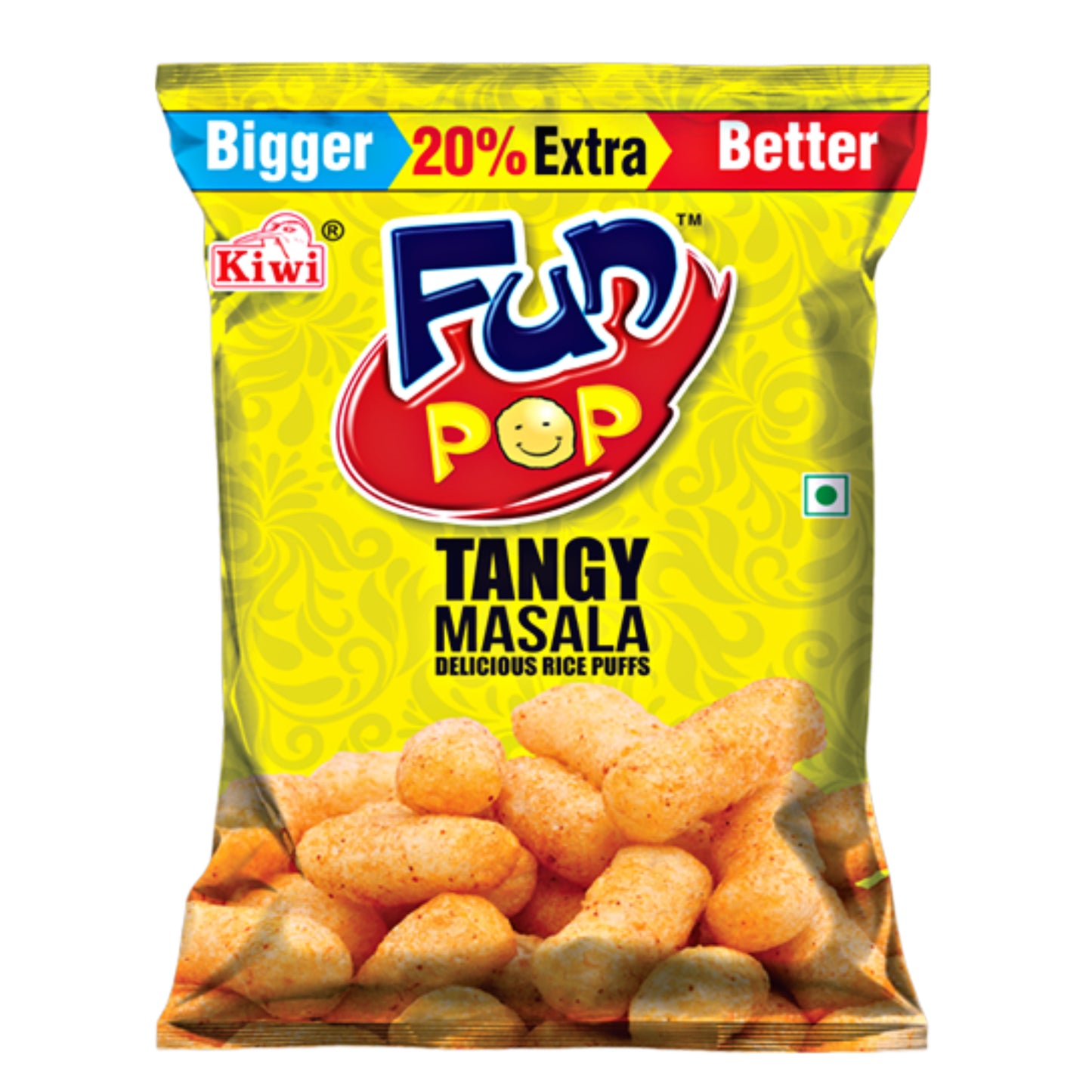 Fun Pop Masala | 10Rs BIG PACK | Imported Indian Puffs