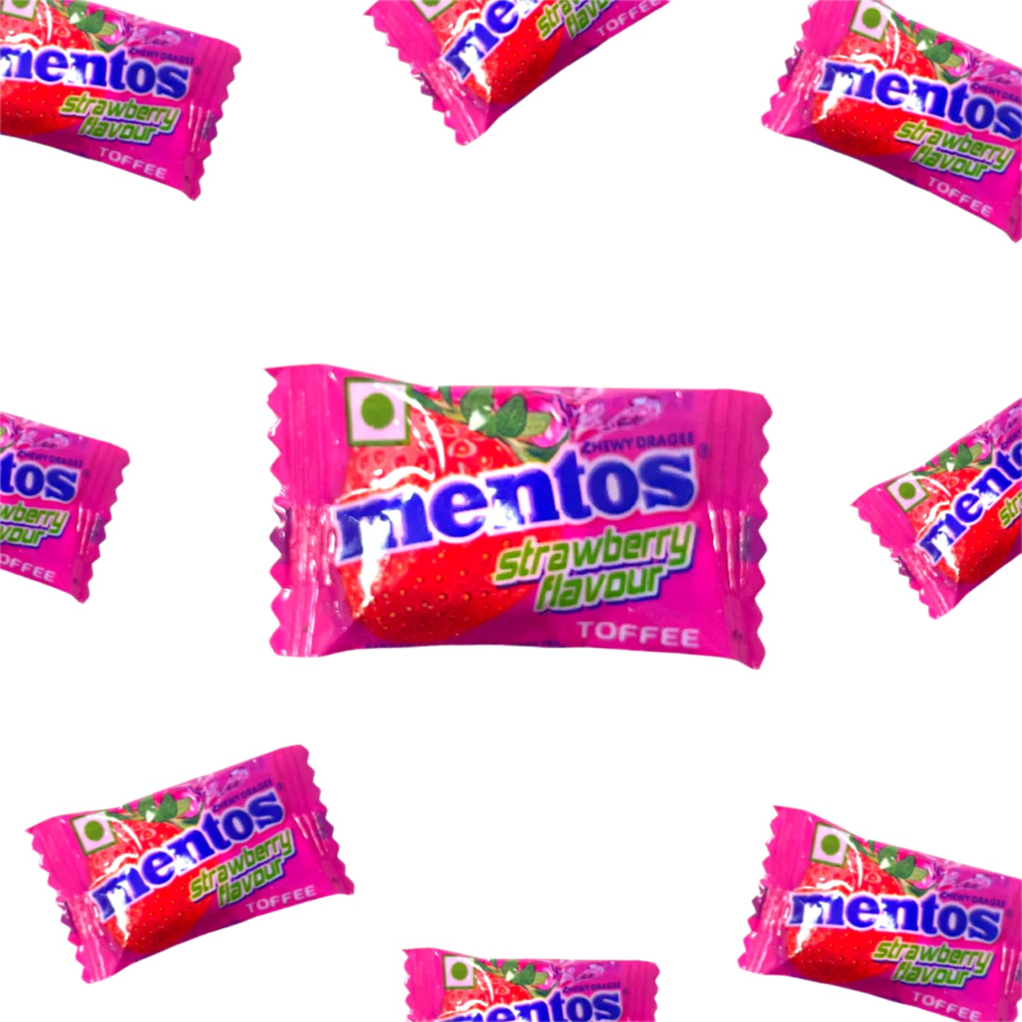 Mentos Strawberry | Pack of 20 | Chewing Gum