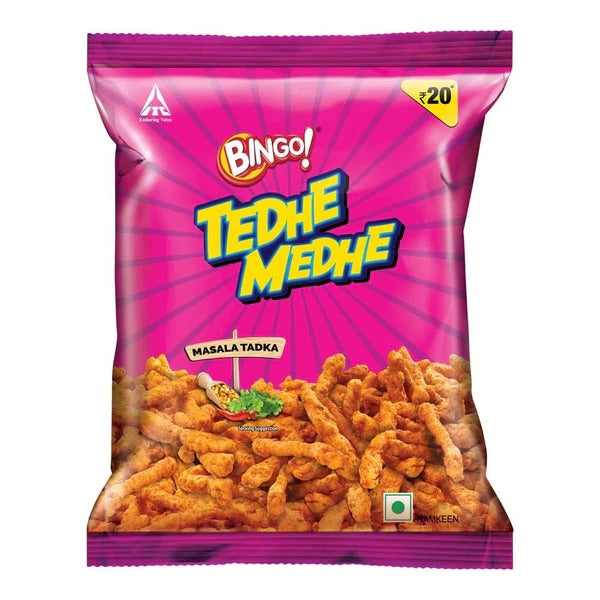 Tedhe Medhe | 20 Rs Pack | Imported Indian Puffs